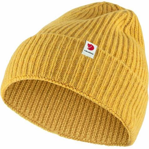 Fjällräven Women Logo Beanies Yellow PH295261 Philippines